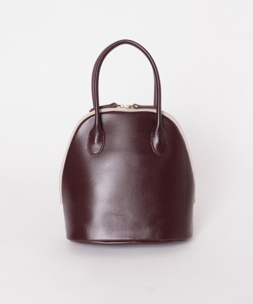 URBAN RESEARCH DOORS(アーバンリサーチドアーズ)の「TIDEWAY MOSS BOSTON S(ハンドバッグ・レディース・BLACK/WINE・Free)」の11枚目の写真