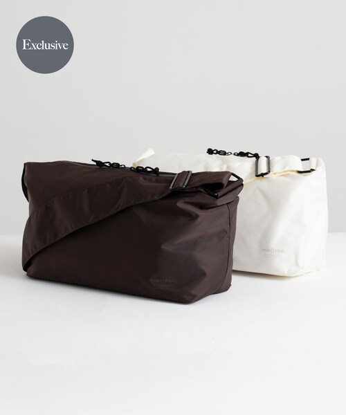 URBAN RESEARCH DOORS（アーバンリサーチドアーズ）の「『別注』YAKPAK×DOORS　SHOULDER BAG M（ショルダーバッグ・メンズ・BLACK/CHARCOAL/BROWN/WHITE・-）」の19枚目の写真