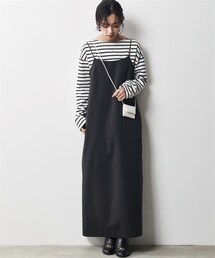 CHIC STYLE | 大きいサイズキャミソールマキシワンピースシックスタイル(ワンピース)