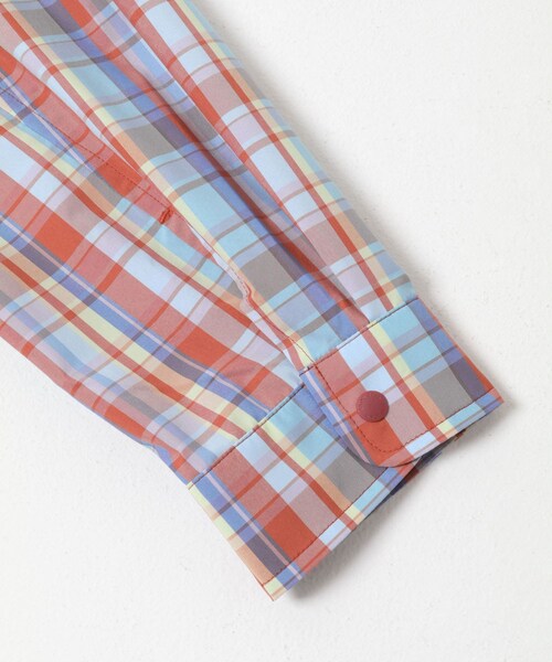 URBAN RESEARCH DOORS(アーバンリサーチドアーズ)の「Snow Peak Apparel FADE CHECK BREEZY SHIRTS(シャツ/ブラウス・メンズ・RED/LIGHT BLUE/GREIGE・M/L/XL)」の22枚目の写真