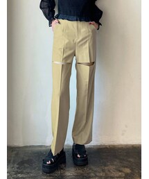 EMODA | カットアウトストレートパンツ(その他パンツ)