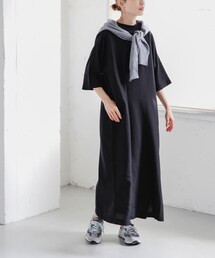 URBAN RESEARCH DOORS（アーバンリサーチドアーズ）の「『一部WEB限定カラー』FORK&SPOON　リネン混プルオーバーワンピース（ワンピース・レディース）」
