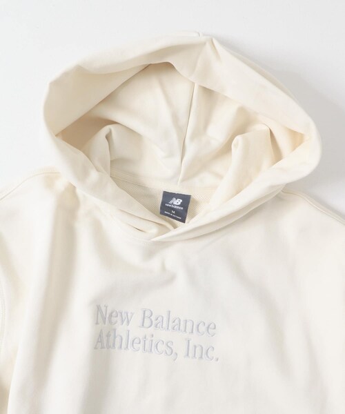 URBAN RESEARCH DOORS（アーバンリサーチドアーズ）の「NEW BALANCE　Athletics クラシックスフーディ（パーカー・メンズ・PEF/BK・M/L/XL）」の14枚目の写真