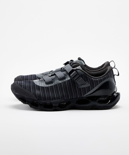 ADAM ET ROPE'(アダムエロペ)の「【MIZUNO(ミズノ)】WAVE PROPHECY STRAP2(スニーカー・レディース・チャコール/ライトグリーン・23/24/25)」の8枚目の写真