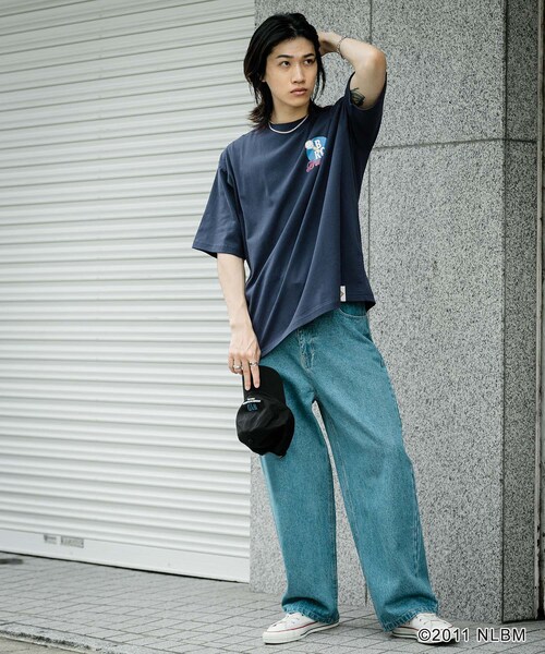 SENSE OF PLACE by URBAN RESEARCH(センスオブプレイスバイアーバンリサーチ)の「Negro Leagues プリントTシャツ B(Tシャツ/カットソー・メンズ・NAVY/WHITE・M/L)」の20枚目の写真