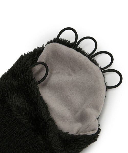 ROPE'（ロペ）の「フリース手甲/Oggi掲載（手袋・レディース・ブラック/グレー/ホワイト・F）」の15枚目の写真