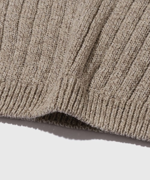ADAM ET ROPE'(アダムエロペ)の「【mfpen/エムエフペン】Digit Polo Knit(ポロシャツ・メンズ・キナリ・M/S)」の10枚目の写真
