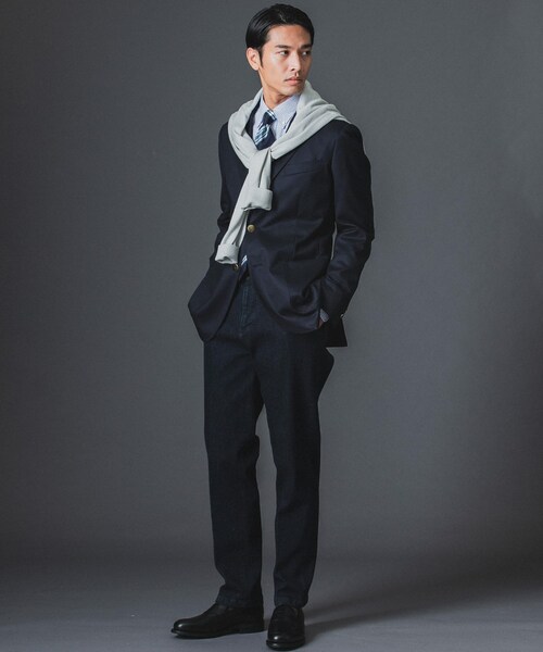URBAN RESEARCH DOORS(アーバンリサーチドアーズ)の「LIFE STYLE TAILOR メタルボタンブレザー(テーラードジャケット・メンズ・NAVY・44/46/48/50)」の4枚目の写真