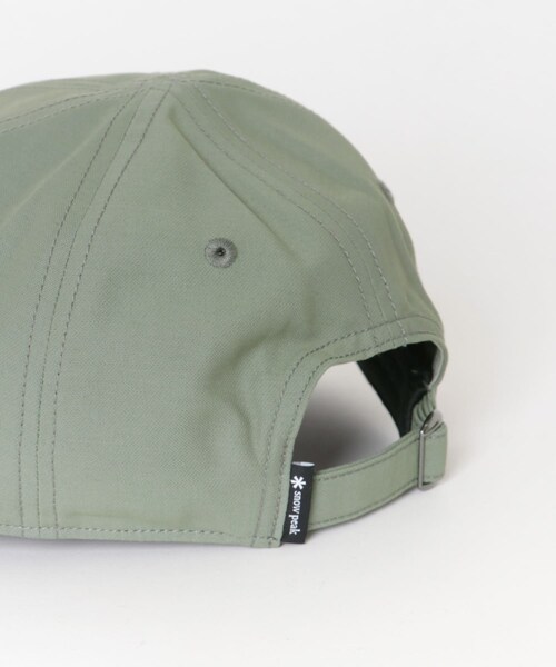 URBAN RESEARCH DOORS(アーバンリサーチドアーズ)の「Snow Peak Apparel LIGHT DOBBY CLOTH CAP(キャップ・メンズ・GREIGE/FOLIAGE/BLACK・One)」の13枚目の写真