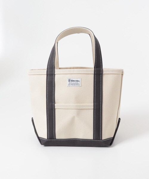 URBAN RESEARCH DOORS（アーバンリサーチドアーズ）の「ORCIVAL　TOTE BAG SMALL（トートバッグ・レディース・ECR/CCL/PNK/GRY/BLU/GRY/ECR/PNK/ECR/GRN・One）」の6枚目の写真