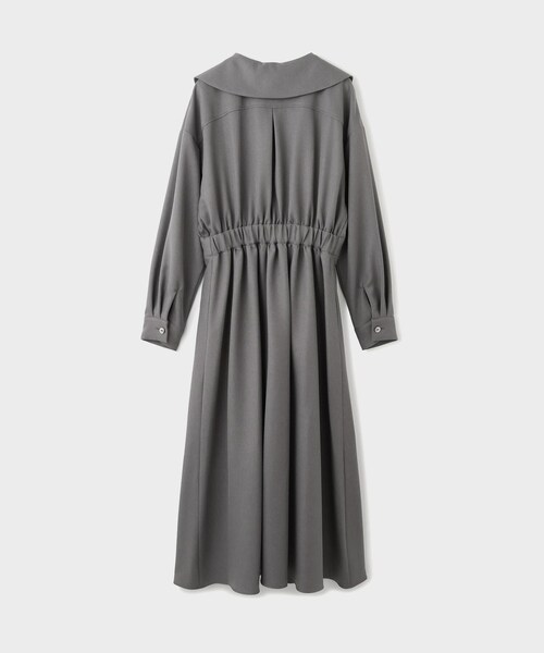 ROPE'（ロペ）の「【troisiemechaco（トロワズィエムチャコ）】×moi salon et rope EXCLUSIVE EDITION COLLAR REMOVAL DRESS｜ワンピース（ワンピース・レディース・グレー/ネイビー・38）」の4枚目の写真