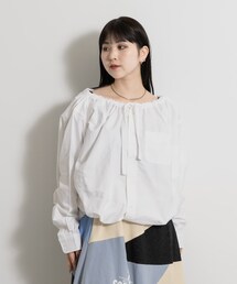 THE GOODLAND MARKET | 77circa　make width adjustable wide shirt(シャツ/ブラウス)