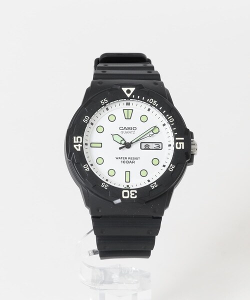URBAN RESEARCH DOORS（アーバンリサーチドアーズ）の「CASIO　MRW-200HJ（アナログ腕時計・メンズ・BLK/BLK/BLACK/WHT・FREE）」の4枚目の写真