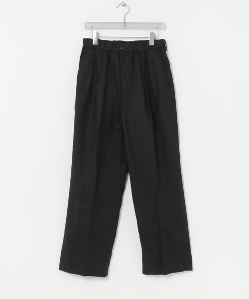 URBAN RESEARCH(アーバンリサーチ)の「LINEN WIDE EASY PANTS(その他パンツ・メンズ・BLACK/BEIGE/NAVY・M/L)」の10枚目の写真