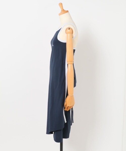 URBAN RESEARCH（アーバンリサーチ）の「FACON JACMIN　CROSSING DRESS（ワンピース・レディース・DARK BLUE・38）」の4枚目の写真