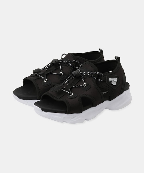 ROPE' PICNIC(ロペピクニック)の「【KIDS/キッズ】ドロストサンダル(サンダル・キッズ・ブラック/オフホワイト・19/20/21/22)」の19枚目の写真