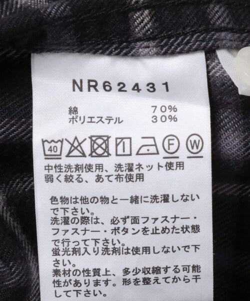 URBAN RESEARCH DOORS（アーバンリサーチドアーズ）の「THE NORTH FACE　Long-Sleeve Frostforge Flannel Shirts（シャツ/ブラウス・メンズ・OG/AW/BL・M/L/XL）」の15枚目の写真