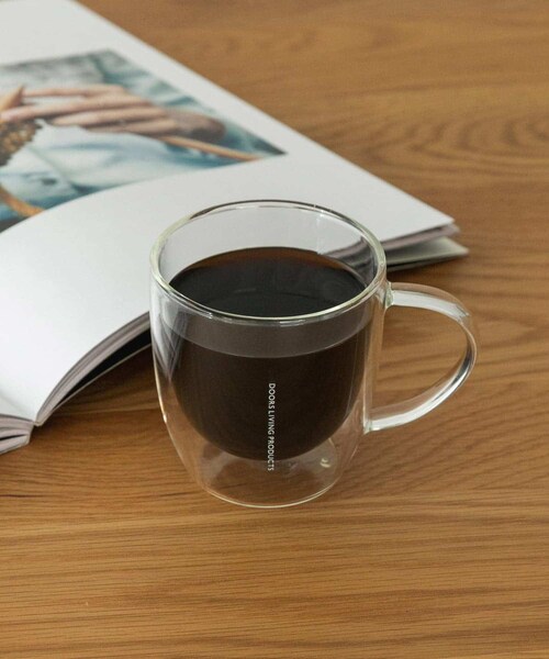 URBAN RESEARCH DOORS（アーバンリサーチドアーズ）の「DOORS LIVING PRODUCTS　ダブルウォールグラスマグ（キッチンツール・メンズ・クリア・one）」の7枚目の写真