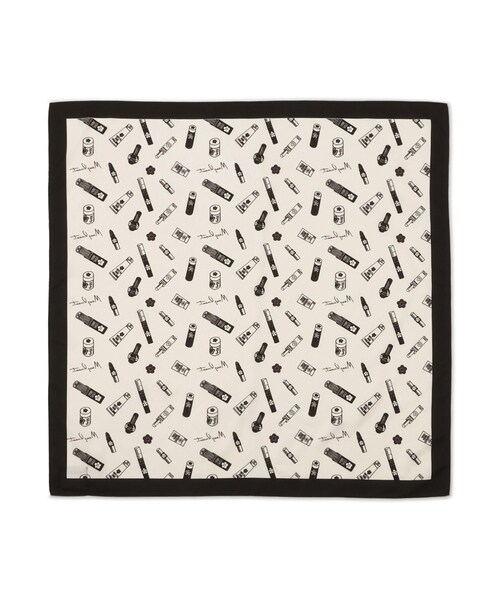 VIS(ビス)の「【MARY QUANT×VIS】アソートスカーフ 70×70(バンダナ/スカーフ・レディース・チャコール/キナリ・F)」の5枚目の写真
