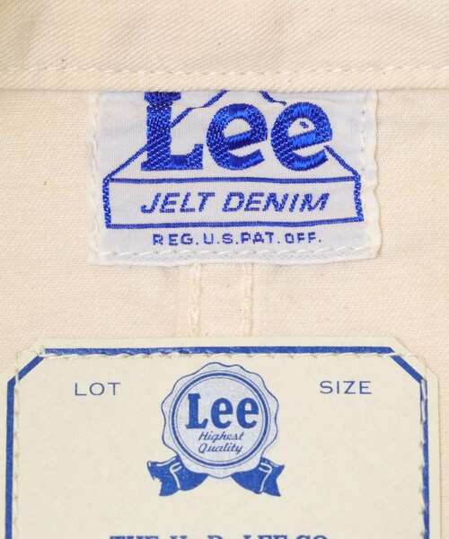 URBAN RESEARCH Sonny Label（アーバンリサーチサニーレーベル）の「Lee　VINTAGE LOCO JACKET（カバーオール・メンズ・OFF WHITE/JELT DENIM・M/L）」の18枚目の写真