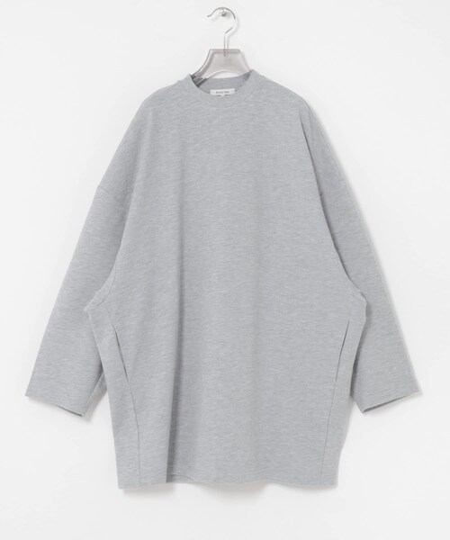 URBAN RESEARCH（アーバンリサーチ）の「Studio Doe　OVERSIZED SWEATSHIRTS ONE-PIECE（ワンピース・レディース・WHITE/GREY・S）」の6枚目の写真