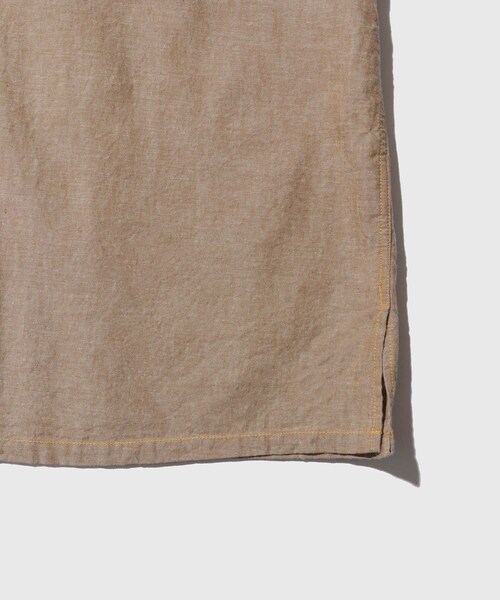 ADAM ET ROPE'(アダムエロペ)の「【MISTER FREEDOM×SUGAR CANE】6oz BEIGE CHAMBRAY WATERTOWN SHIRT(シャツ/ブラウス・メンズ・ベージュ・L/XL)」の7枚目の写真