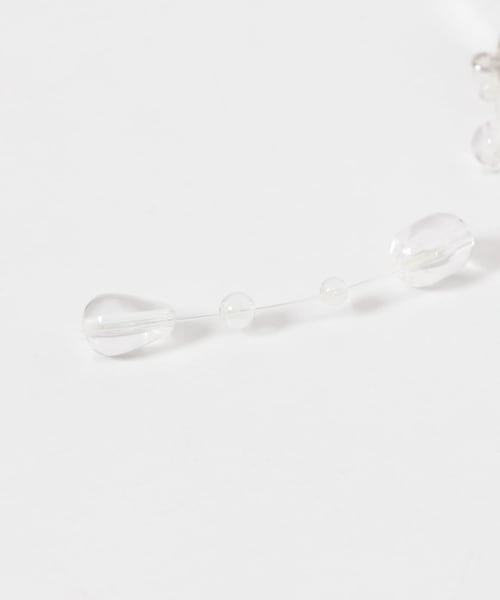 KBF（ケイビーエフ）の「シズクイヤリング（イヤリング・レディース・CLEAR/KHAKI・One）」の18枚目の写真