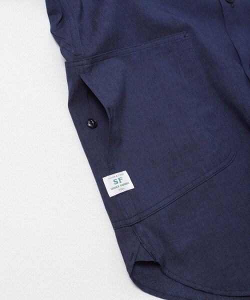 URBAN RESEARCH DOORS(アーバンリサーチドアーズ)の「SASSAFRAS DIGGIN SHIRTS(シャツ/ブラウス・メンズ・INDIGO・S/M/L)」の6枚目の写真