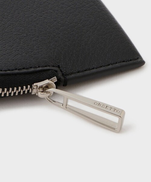 ROPE'(ロペ)の「【ORSETTO(オルセット)】CAPRE|ミニ財布(ポーチ・レディース・ブラック/イエロー・F)」の6枚目の写真