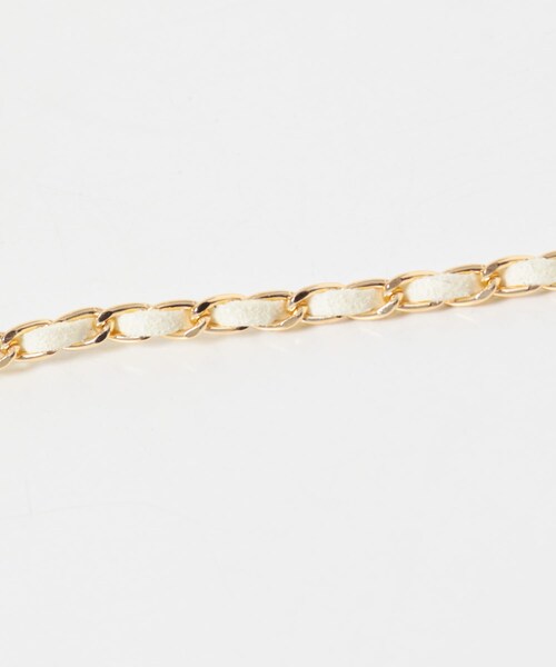 URBAN RESEARCH（アーバンリサーチ）の「SUNNY CORDS　EYEWEAR CHAIN3（ネクタイ・レディース・GOLD WHITE・-）」の4枚目の写真