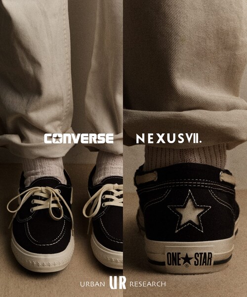 URBAN RESEARCH(アーバンリサーチ)の「NEXUSVII.×CONVERSE ONE STAR HS D / NX(スニーカー・メンズ・BLACK・23/23.5/24/24.5/25/25.5/26/26.5/27/27.5/28/29)」の15枚目の写真