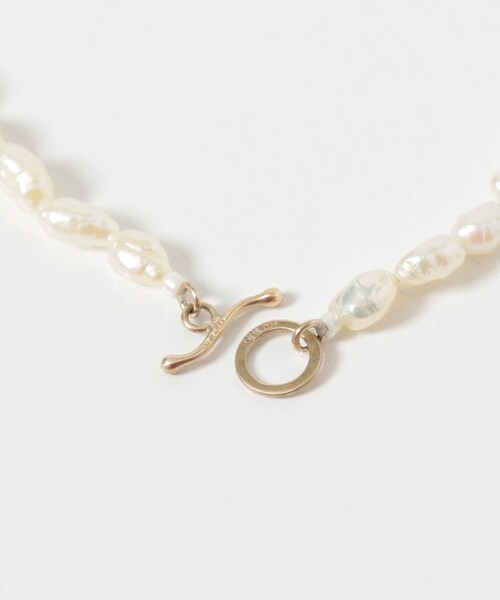 かぐれ（カグレ）の「Toile　RICE PEARL NECKLACE（ネックレス・レディース・WH・45）」の6枚目の写真