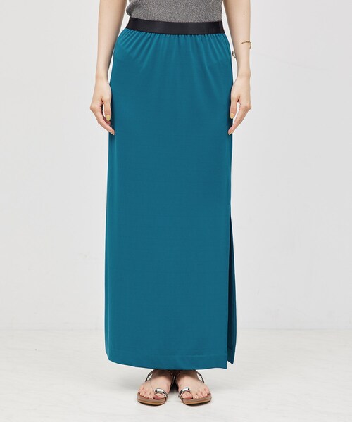 ROPE'（ロペ）の「トリアセジャージーペンシルスカート（スカート・レディース・ブラック/ブルー系・36/38）」の19枚目の写真