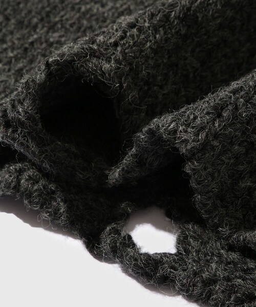 ADAM ET ROPE'（アダムエロペ）の「【CODA/コーダ】90S ROUND NECK THRASHED CARDIGAN（カーディガン/ボレロ・メンズ・グレー・0/1）」の10枚目の写真