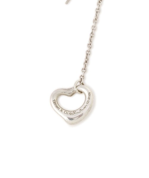 ADAM ET ROPE'（アダムエロペ）の「【VINTAGE TIFFANY】TI オープンハート ピアス（ピアス（両耳用）・レディース・シルバー・F）」の6枚目の写真