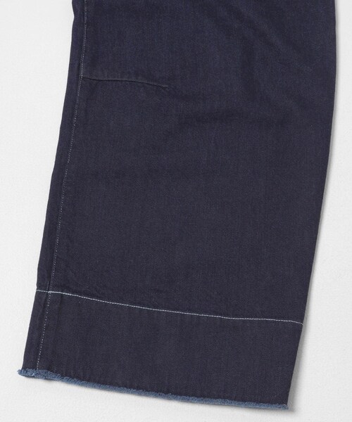 THE GOODLAND MARKET(ザグッドランドマーケット)の「cwtch ORGANIC DENIM WIDEPANTS(デニムパンツ・レディース・ONE WASH・1/2)」の6枚目の写真