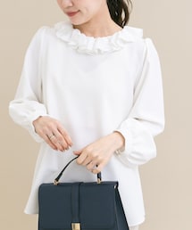 URBAN RESEARCH ROSSO | 『WEB限定』コサージュカラー2WAYブラウス(シャツ/ブラウス)