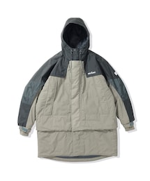 ADAM ET ROPE' | 【elephant TRIBAL fabrics × WILD THINGS for ADAM ET ROPE'】EX DETACHABLE MONSTER PARKA(その他アウター)