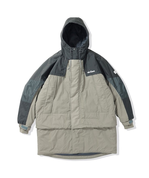 ADAM ET ROPE'（アダムエロペ）の「【elephant TRIBAL fabrics × WILD THINGS for ADAM ET ROPE'】EX DETACHABLE MONSTER PARKA（その他アウター・メンズ・ブラック/カーキ・L/M）」の19枚目の写真