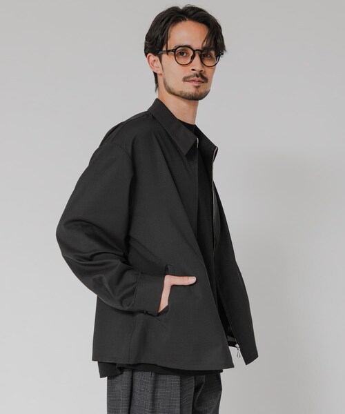 URBAN RESEARCH(アーバンリサーチ)の「『洗濯可/防シワ/接触冷感』WASHABLE WOOL SPORTS JACKET(ブルゾン・メンズ・NAVY/BLACK/CHARCOAL・M/L)」の8枚目の写真