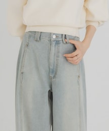 KBF | フロントシームストレードデニム(デニムパンツ)