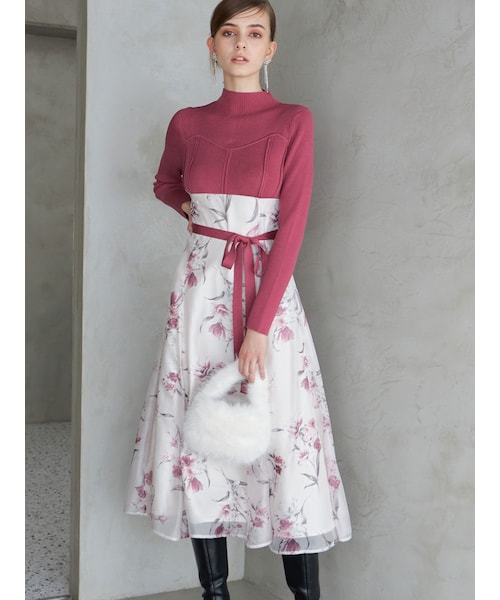 MERCURYDUO（マーキュリーデュオ）の「フラワードッキングコルセット