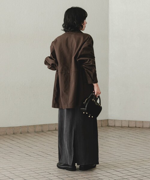 URBAN RESEARCH（アーバンリサーチ）の「コットンオックスカバーオール（カバーオール・レディース・CHERRY RED/BROWN/NAVY・FREE）」の13枚目の写真