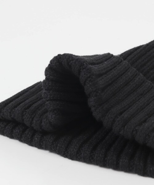 URBAN RESEARCH DOORS（アーバンリサーチドアーズ）の「WOOL MIX KNIT CAP（ニットキャップ/ビーニー・メンズ・BLACK/CHARCOAL/NAVY・-）」の7枚目の写真