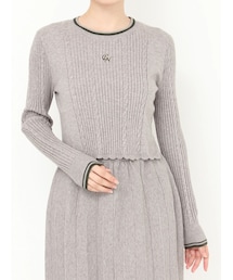 CALNAMUR | ケーブルMIXコンパクトニット(ニット/セーター)