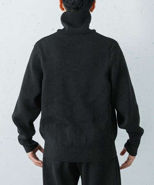 URBAN RESEARCH(アーバンリサーチ)の「PURLAM PU301-MPO03(ニット/セーター・メンズ・CHARCOAL/BLACK/DARK NAVY・2/3)」の8枚目の写真