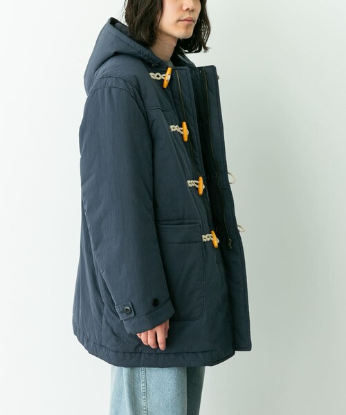 URBAN RESEARCH Sonny Label（アーバンリサーチサニーレーベル）の「ARMY TWILL　Cotton Nylon Duffel Coat（その他アウター・メンズ・NAVY/BLACK・M/L）」の15枚目の写真