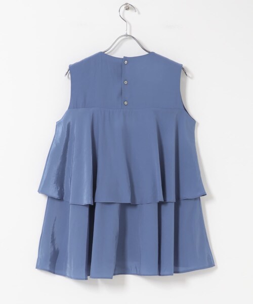URBAN RESEARCH ROSSO（アーバンリサーチロッソ）の「レイヤードフレアブラウス（シャツ/ブラウス・レディース・CH.BLACK/BLUE/BABY PINK・Free）」の22枚目の写真