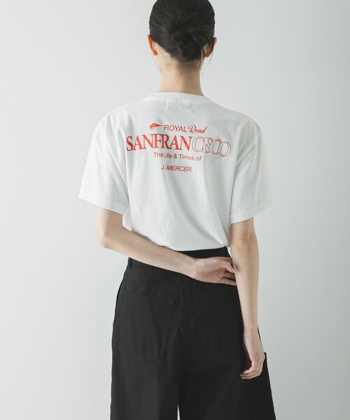 URBAN RESEARCH(アーバンリサーチ)の「『別注』J.J.Mercer×URBAN RESEARCH PHOTO PRINT T-SHIRTS(Tシャツ/カットソー・レディース・WHITE/CHARCOAL/BROWN・M)」の5枚目の写真