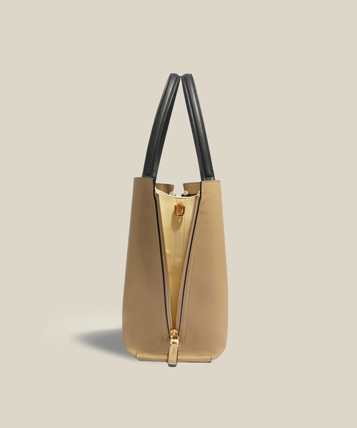 ROPE'(ロペ)の「【E'POR】Y BAG Wide/A4対応・通勤(トートバッグ・レディース・ベージュ/ブルー系・F)」の9枚目の写真